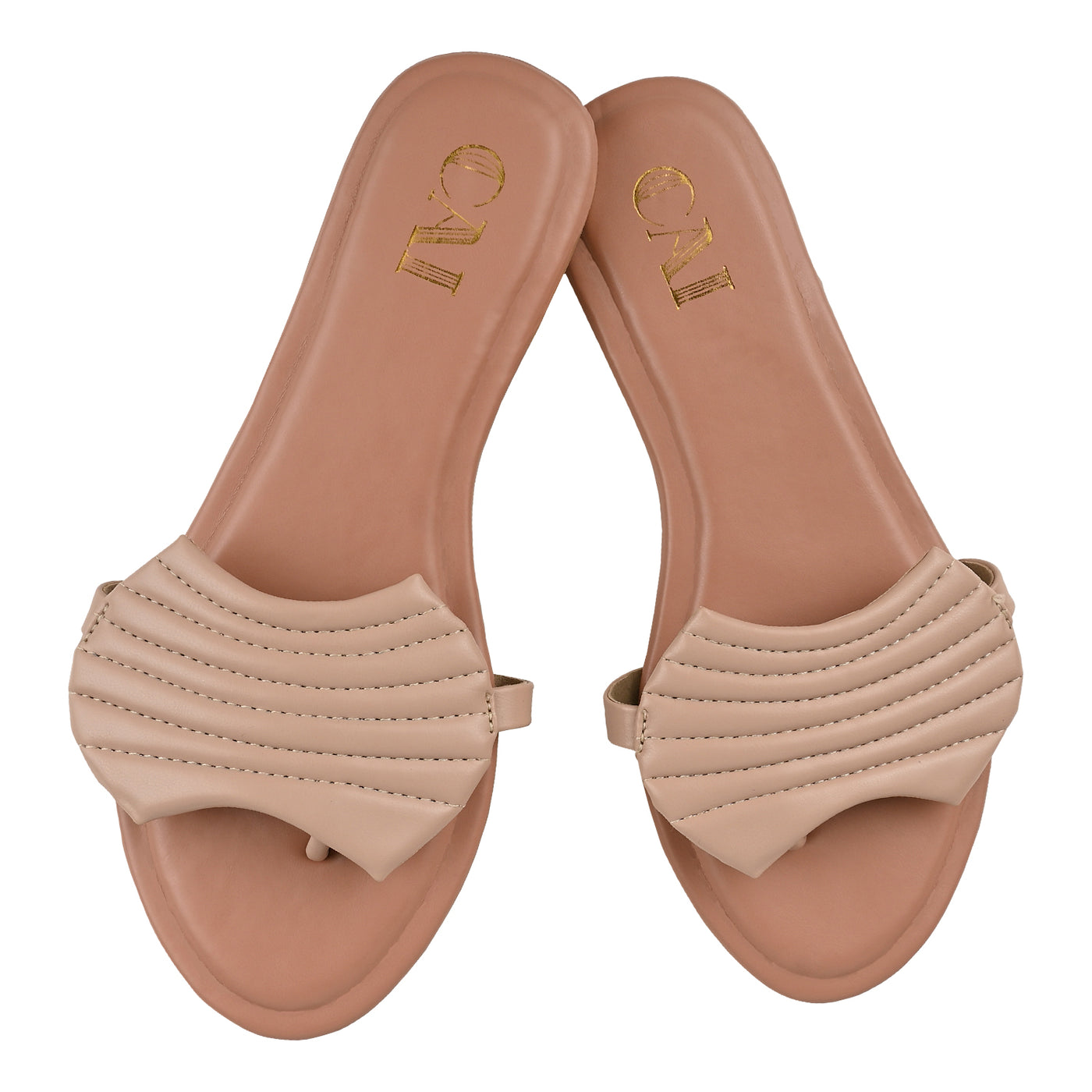 Buy Pink Quilted Flats Online in India