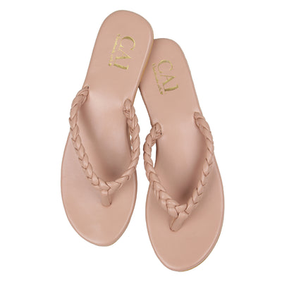 braided flats for women at cai store