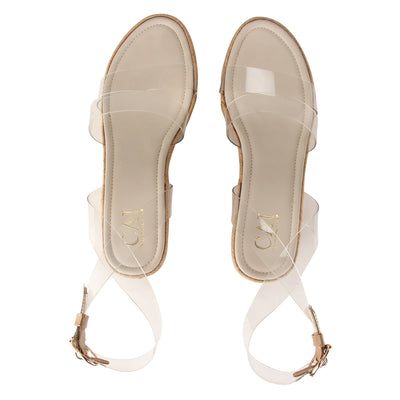Buy Clear Jute Wedges at The Cai Store