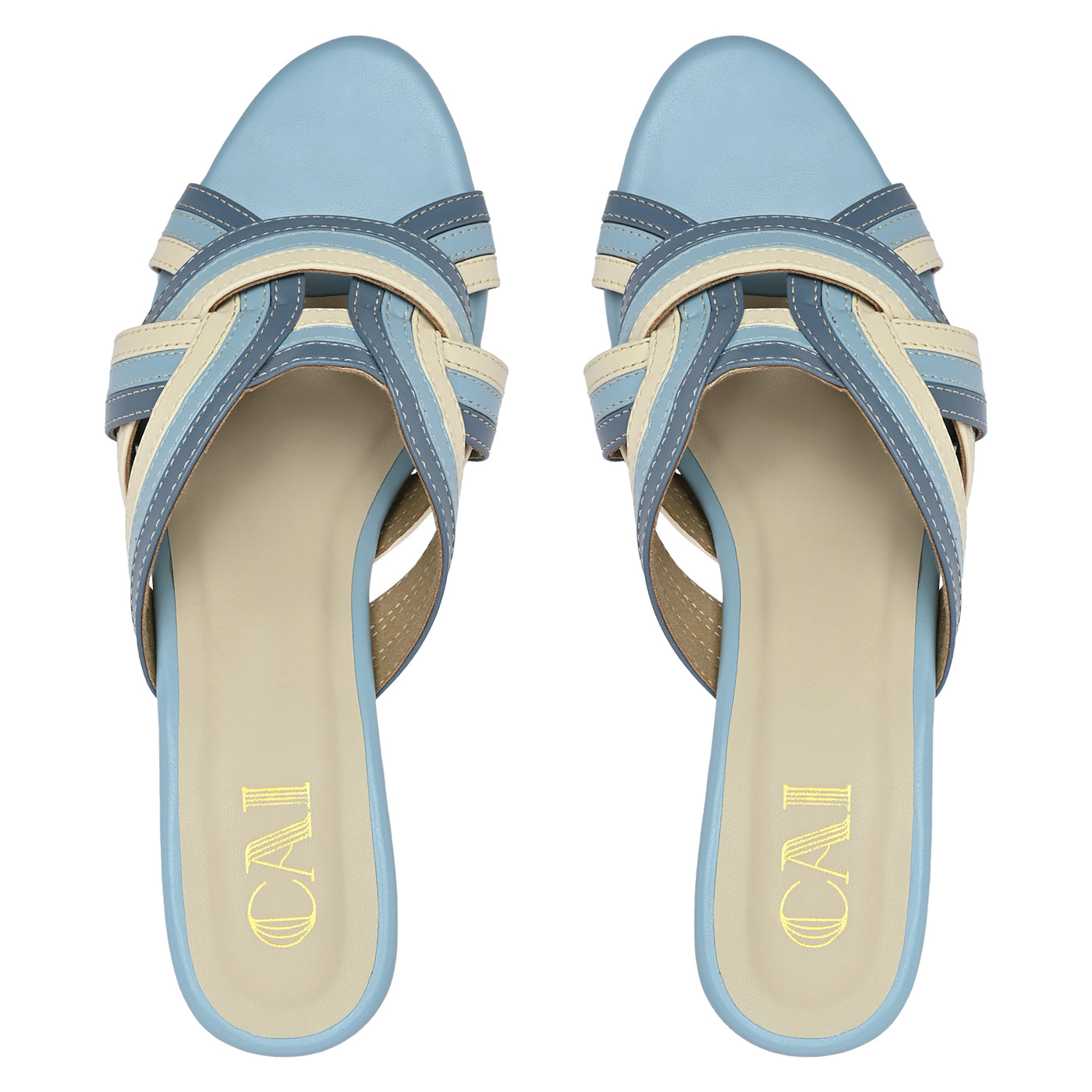 Twirl in Blue Heels