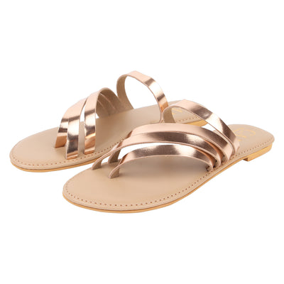 Statement Rose Gold Slip-on at The Cai Store