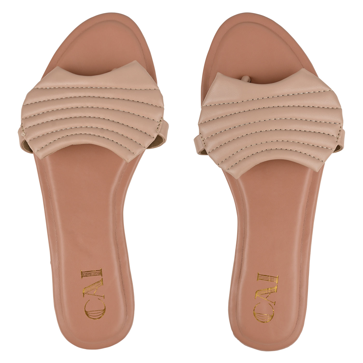 Pink Quilted Flats Online