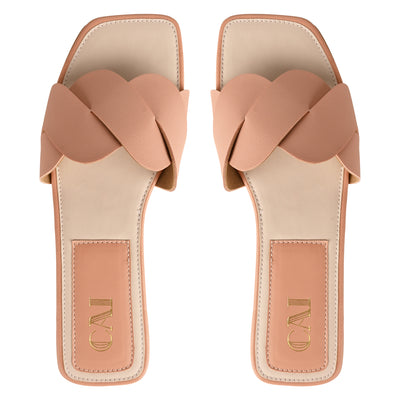 Pink Twisted Flats Online