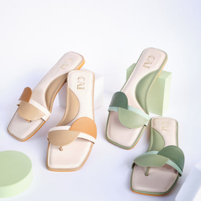 Buy Crescent Tan Flats For Women