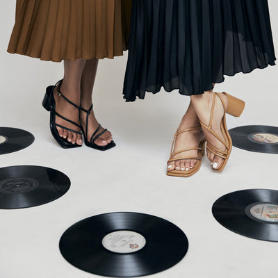 Shehlu in Black Block Heels